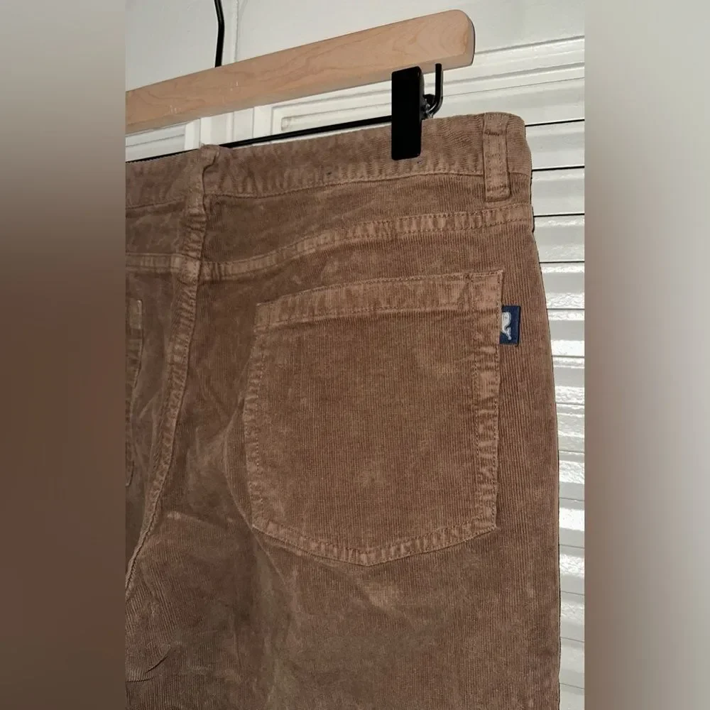 Vineyard Vines Men’s Brown Corduroy 5 Pocket Pant Size 32‎